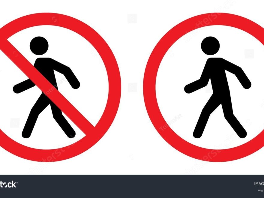 26 Thousand No Walking Sign Royalty Free Images Stock Photos Pictures Shutterstock