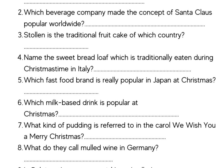 50 Christmas Quiz Questions Printable Picture Rounds 2024 Worksheets Library