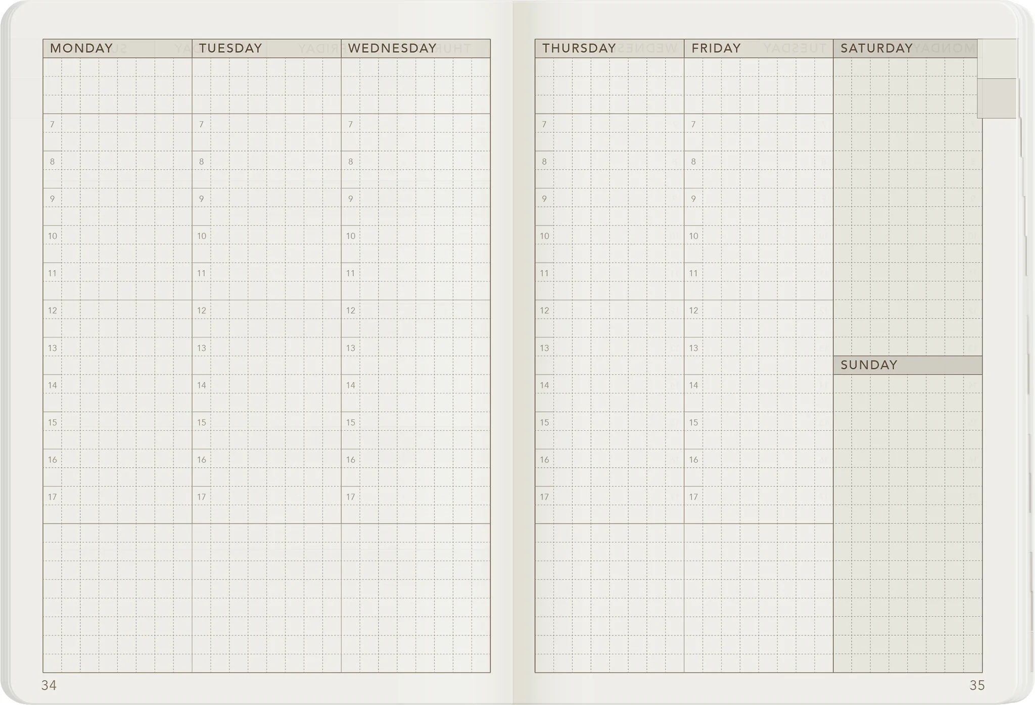 Printable A6 Notebook Planners