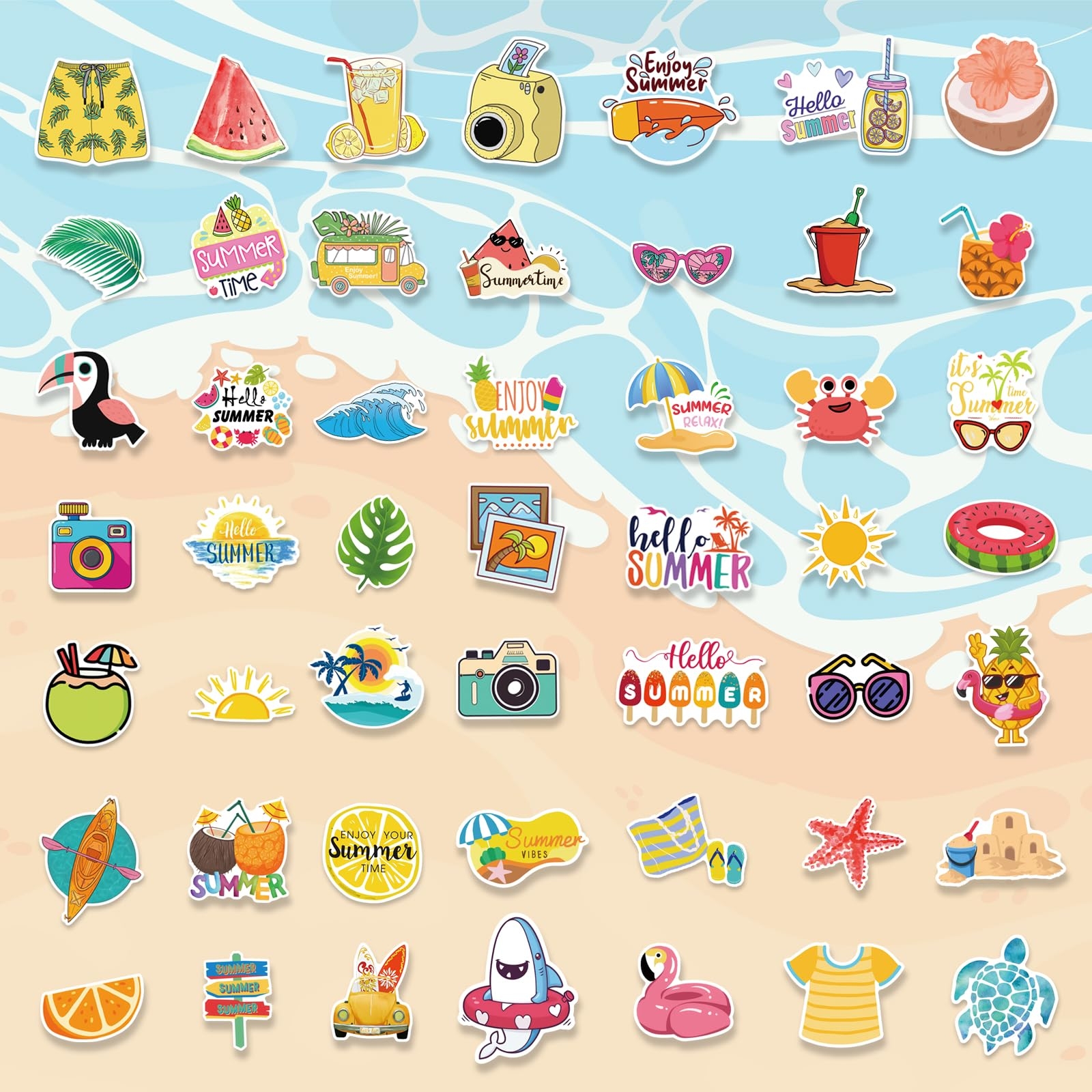 Printable Vsco Sticker Sheet Hawaii