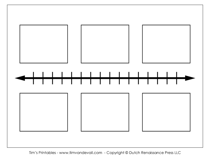 Blank Timeline Template Tim s Printables