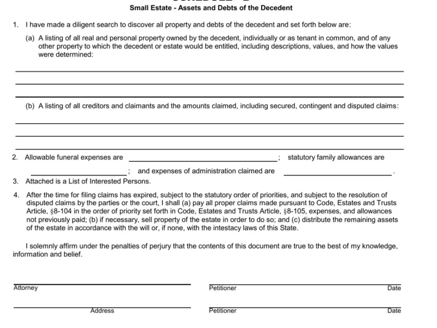 Form RW1137 Schedule B Fill Out Sign Online And Download Fillable PDF Maryland Templateroller