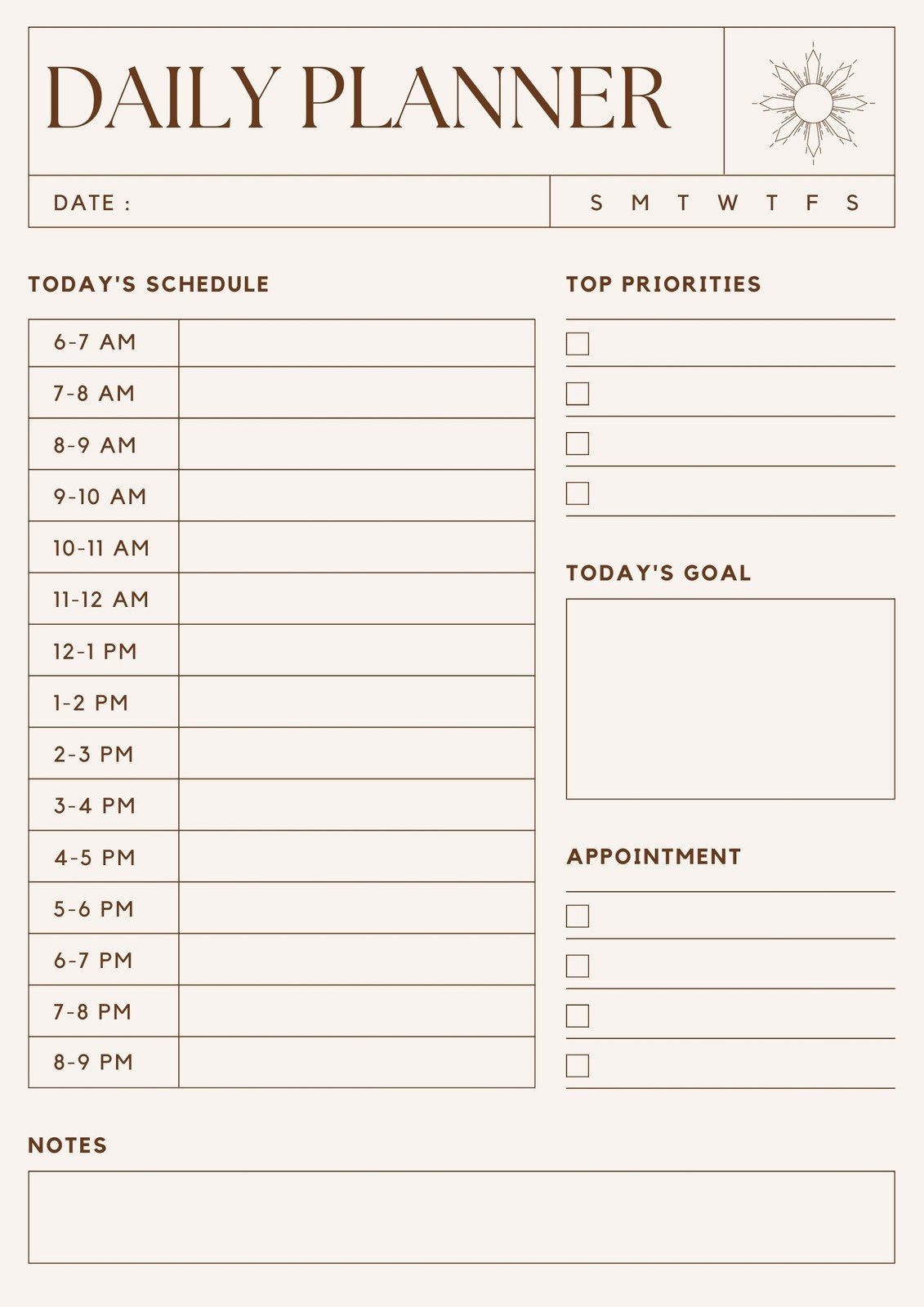 Diy Planner Printables To-Do List