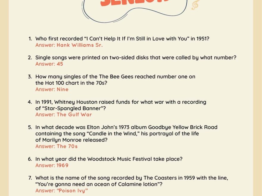 Trivia Questions And Answers 10 Free PDF Printables Printablee Worksheets Library