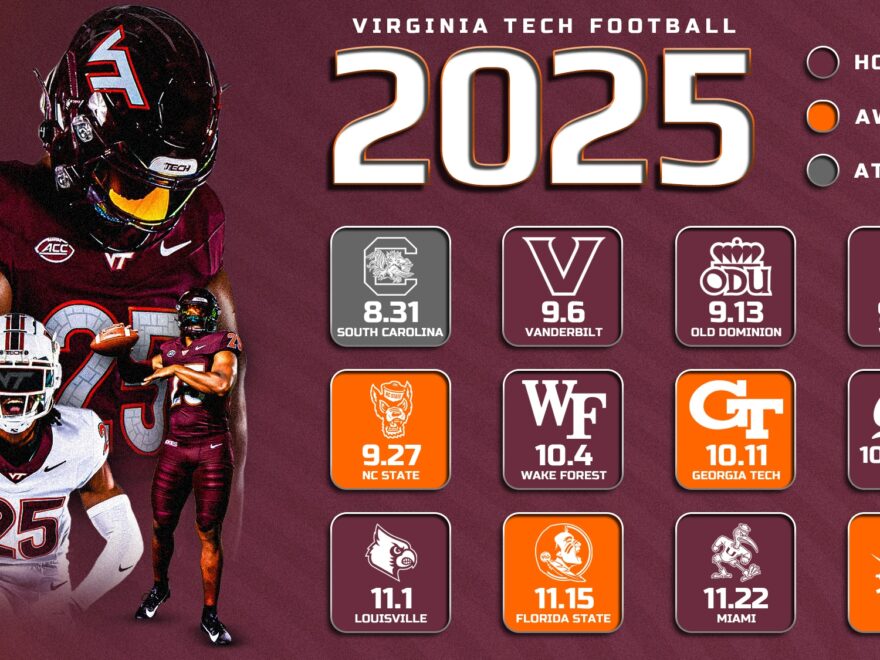 Virginia Tech Releases Full 2025 Football Schedule TechSideline
