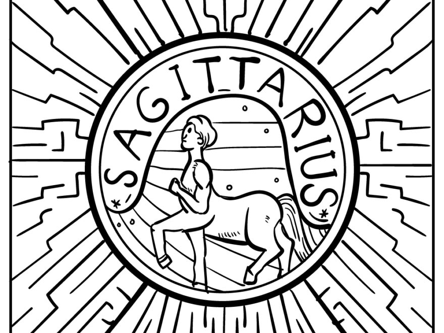 Zodiac Sign Coloring Pages 100 Free Printables